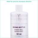 Groomer ESSENTALS 32oz Dilution Bottles - Set of 4 - Professional Dog Grooming Mixing Bottles for Shampoo, Conditioner, and Solutions
