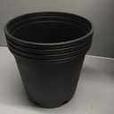 WFLNHB 10 Packs 3 Gallon Flexible Nursery Pot Plastic Gallon Pots, Standard 3 Gallon