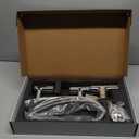 Lefton Rotatable Bathroom Faucet with Temperature Display in Fahrenheit (Batteries-Free), 3 Water Modes, Chrome, BF2204-1