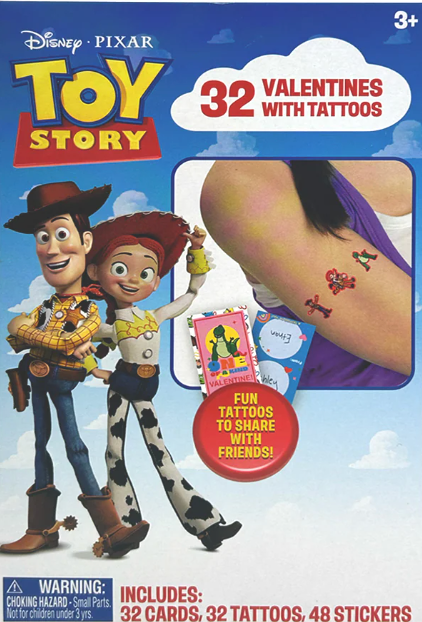 Exchange Cards Toy Story Tattos 2 Pack
