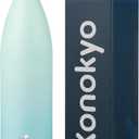 Insulated Water Bottles,25 oz Double Wall Stainless Steel Vacumm Metal Flask for Sports Travel,Mint