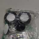 Lightbiz LED Wall Mounted Lights 2 Pcs with Remote, Wall Sconces Lamp 3000mAh Rechargeable Battery Operated, 3 Color Temperatures & Dimmable Magnetic 360 Rotation Cordless Light for Bedroom Bedside