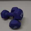 Amazon Basics Neoprene Dumbbell Hand Weights for Exercise and Muscle Toning