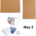Board2by Bulletin Board 36 x 48, Silver Aluminium Framed 4x3 Large Wall Mounted Cork Office Notice Pin Board