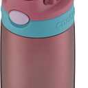 Contigo Kids Straw Stainless Steel Water Bottle with AUTOSPOUT Lid 13oz Punch