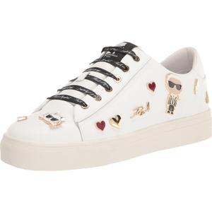 Karl Lagerfeld Women's Cate Pins Lace Up Sneaker 9