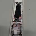 JOYOZY Magnetic Band Compatible with Apple Watch Band 38mm 40mm 41mm 42mm 44mm 45mm 46mm Milanese Strap with Bling Glitter Case Built-in Screen Protector Dressy Stainless Steel iWatch Loop for Women (46MM for Series 10/11, Black)