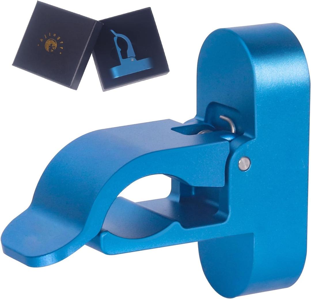 Golf cart Clips, Golf Accessories for Golf Enthusiasts, Sturdy Aluminum Alloy Bracket Clips for 30-60 Rings, Golf Gifts for Golfers