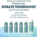 ProTeam Spa Calcium Up - Spa Calcium Hardness Increaser Hot Tub - Calcium Increaser for Hot Tub with SplashWiz Hot Tub Chemicals Care Guide - Made in the USA (1 lb)