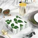 MaxGear Acrylic Cocktail Napkin Holder for Table, Clear Guest Towel Holder, Beverage Buffet Paper Napkin Caddy for Bar, Party, Dinner, Kitchen & Dining Room, Bathroom, Perfect for 5 x 5 inches Napkins