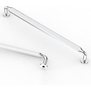 Asidrama 10 Pack 6.3 Inch(160mm) Polished Chrome Kitchen Cabinet Handles, Cabinet Pulls Kitchen Cabinet Hardware for Cupboard Drawer Pulls