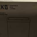 EKO Mirage X 80 Liter / 21.1 Gallons Motion Sensor Trash Can, Automatic Large Kitchen Trash Can Touchless, Stainless Steel, Matte Black