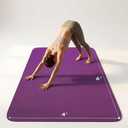 Large Yoga Mat 6'x 4'（72”x 48”）—1/4" &1/3" Extra Wide Exercise Mat 183cm x 122cm Large Exercise Mat Big Home Yoga Mat Pilates Mat,Non Slip,Thick,TPE Workout Mat,for Women & Men, Yoga, Pilates, Gym and Floor Workouts Pilates