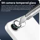 4-Pack Camera Lens Protector for iPhone 17e/16e, 9H Tempered Glass Camera Cover Screen Protector Accessories, HD Clarity, Anti-scratch, Case Friendly, Shockproof Full Protective