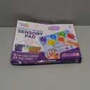 hand2mind Colors and Shapes Sensory Pad, Fine Motor Skills Toys for 3 Year Old, Sensory Toys for Sensory Play, Occupational Therapy Toys, Calming Toys for Kids, Shape Sorting Toy, Calm Down Corner