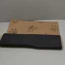 YDKGL Door Mat Indoor Entrance 17"x30", 0.16" Thin Paw Print Low Pile Doormat, Non Slip Welcome Mat, Trap Dirt and Moisture, Easy Clean, Brown