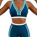 XUNYU Tankini Swimsuits for Women Tummy Control Bathing Suit Sporty 2 Piece High Waisted Boy Shorts Teens Modest Swim Suits. XL