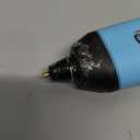 Cordless Hot Glue Gun, GoGonova 15s Fast Preheating 5Ah Built-in Battery Hot Melt Glue Gun, Smart Power-Off, Kit with 25 Pcs Premium Mini Glue Sticks and USB-C Charging Port (Blue)