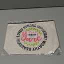 Daily Affirmations for Women Makeup Bag Cosmetic Bag, Mental Health Gifts, Inspirational Gifts for Women, Mental Health Awareness for Female Girls Coworker Friendship Birthday Mothers Day Nurse Day