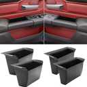 TTCR-II for Ram 1500 Door Side Organizer Tray 2019 2020 2021 2022 2023 2024 2025, for Ram 1500 Door Pocket Insert 4 Pcs (Does not fit 2500 3500