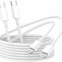 2Pack USB C to Lightning Charging Cable 3ft for iPhone 14 Fast Charger Cable, USB Type C to Lightning Power Cord for iPhone 13/12/11 Pro/X/Xs Max/XR/8 Plus/7/6/5/SE, for iPad,Charger Wire 3 Foot