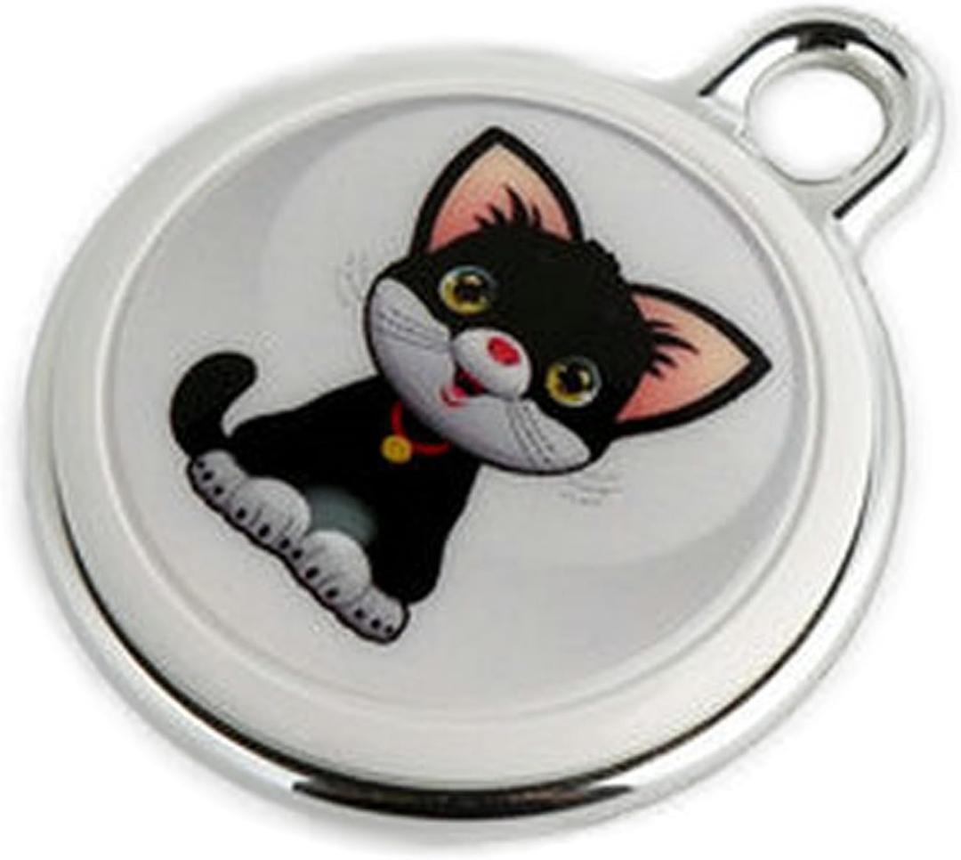 GPS Pet Tracker with Apple Find My Network, Android Compatibility, Real-Time Location Tracking, Water-Resistant (DINGWEIQI02)