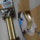 Umbra Loop 1-Inch Diameter Curtain Rod (42 to 120-Inch, Gold)