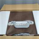 HotWay 24 Inch Checked in Luggage with Aluminum Frame,PC Hard Shell Suitcase with Spinner Wheels and TSA Lock, Large Suitcase for Travel