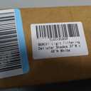 SUNOFF Cordless No Drill Light Filter Cellular Shades, 37" W x 48" H, White