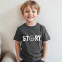 Toddler Easter Boys Shirt for Girls Kids Easter T-Shirts Tops Funny Bunny Graphic Tee Short Sleeve 2-8 Years