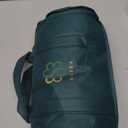 Kaisa Weighted Lap Blanket 7 lbs 41" x 53", Cozy Luxury Crystal Velvet Small Weighted Blanket for Adults, Portable Travel Weighted Blanket for Relaxation, All-Season Blanket, Machine Washable, Green