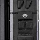 RAYMACE Gun Safe Door Panel Organizer 16.5W*47H, Adjustable Width to 22 inch, Pistols and Documents Storage Solution