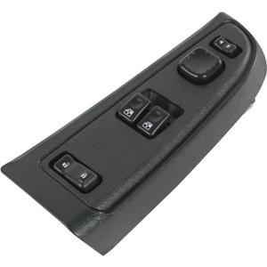DICMIC Front Driver Side Master Power Window Switch and Door Lock & Black Bezel Assembly Compatible with 2003-2007 Chevrolet, GMC Select Model Replace# 15883322, 920-024, DWS-248