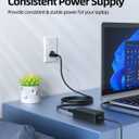 Superer 65W/45W USB C Laptop Charger Fit for Lenovo ThinkPad, ChromeBook, Yoga, IdeaPad, ThinkBook, Universal Type C AC Adapter with Charging Indicator & 10FT Extra Long & Sturdy Cable