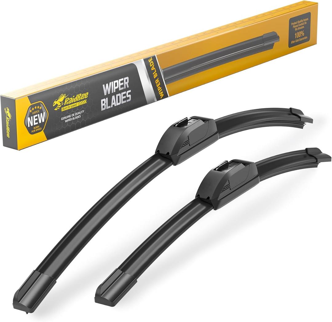 Raidbee 28"+16" Windshield Wiper Blades Automotive Replacement for Nissan Altima 2007-2018Nissan Maxima 2009-2020Genuine OEM Quality (Set of 2)