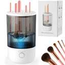 Electric Makeup Brush Cleaner, 6500RPM Automatic Makeup Brush Cleaner Machine, Portable Design with 1800mAh Rechargeable Battery for Makeup Brushes, Perfect Gift for Makeup Lovers