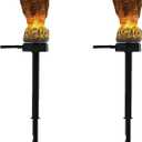 Eagle Figurine Garden Solar Stake Light Eagle Solar Lights Outdoor Decorative Bright Light Eagle Statue for Garden, Lawn, Patio, Yard Decoration 2Pack