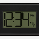 M80307 La Crosse Technology Digital Wall Clock with IN Temperature & Timer