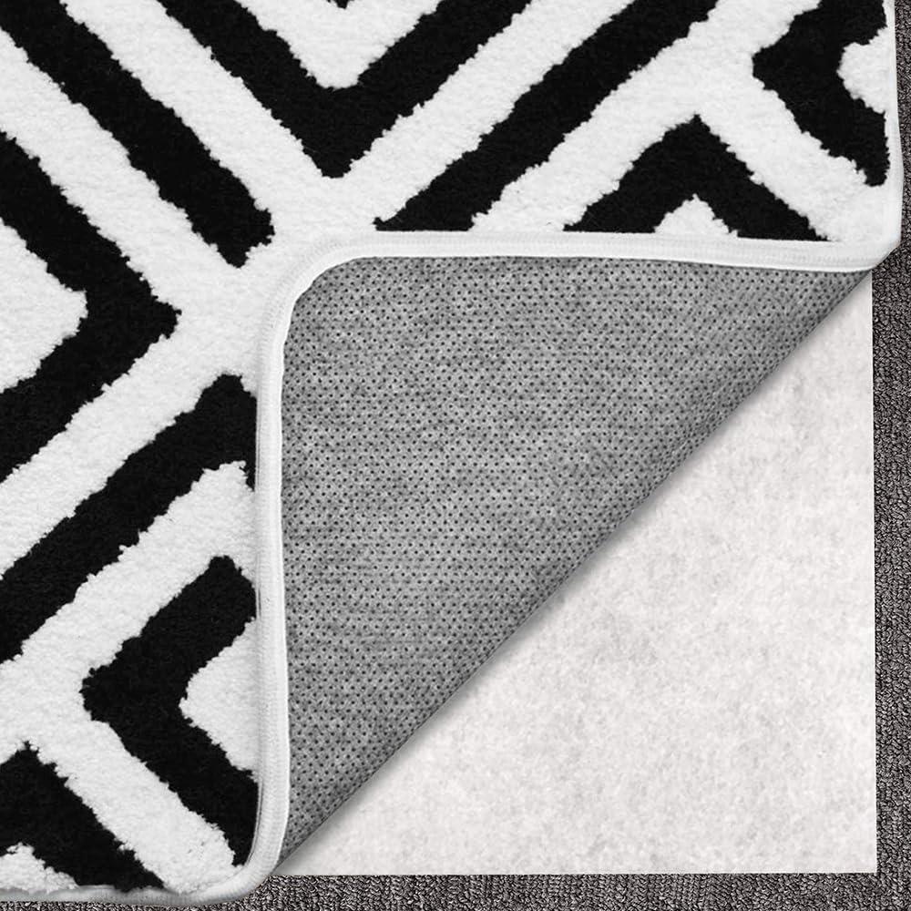 GORILLA GRIP Rug Pad for Carpet Floor, Double Sided Mat 2x3 FT Gripper for Over Carpets, Keep Area Rugs in Place on Carpeted Floors, No Residue Adhesive Pads, Reduce Shifting or Bunching Under Mats