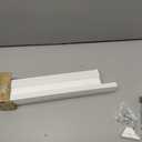 BlindsAvenue Cellular Honeycomb Cordless Polyester Shade, 9/16" Single Cell, Light Filtering, White, Size: 22" W x 48" H