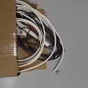 NeatiEase Adjustable DIY Magnetic Window Screen Max 55InchH x 36InchW Fits Any Size Smaller with White Frame Fiberglass Mesh
