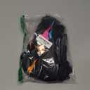 Weixinbuy Kids Halloween Skeleton Costumes Toddler Luminous Scary Skull Bones Jumpsuit Glow in the Dark Outfit for Child Baby (4-6 Years, Black #1)