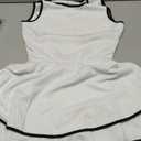 PRETTYGARDEN Women's 2026 Summer Sundresses Casual Elegant Sleeveless Flowy Tiered Ruffle A Line Mini Graduation Party Dress, White, Size S