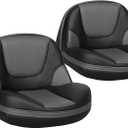 Leader Accessories Pro Casting Boat Seat Lean Pro Fishing Bass Chair 2 Pack