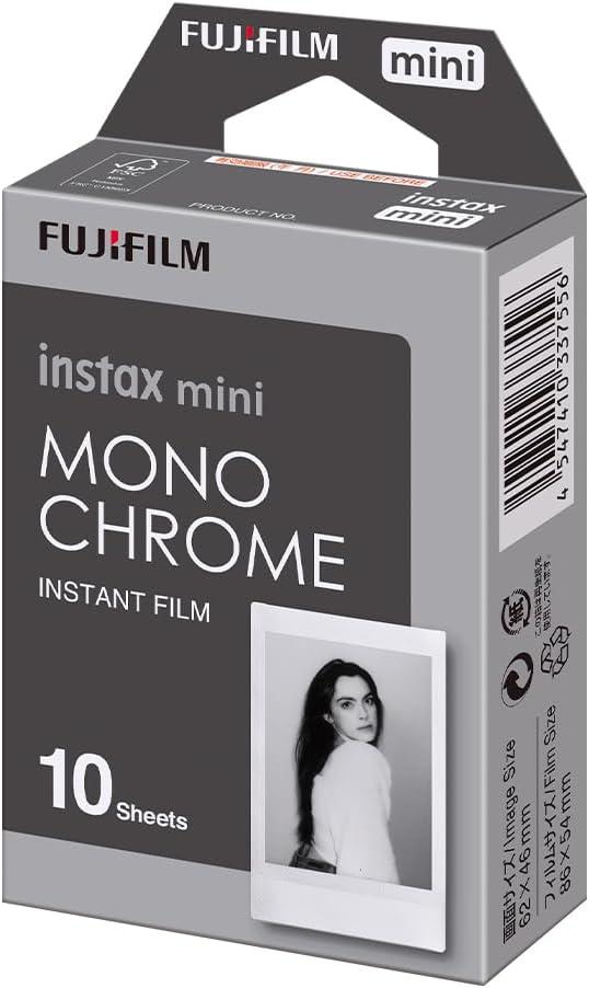 FUJIFILM Instax Mini Monochrome Film - 10 Exposures