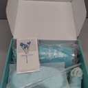 Birthday Gifts for Women, for Mom from Daughter, Self Care Get Well Soon Gift Baskets for Her Sister Wife Girlfriend, Ocean Relaxing Spa Care Package w/Blanket 40 OZ Tumbler