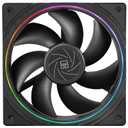 Thermalright TL-S12 CPU Fan 120mm case Cooler Fan, ARGB 5V 3-pin and 4-pin PWM Silent Computer Fan, fine Aperture Light Effect for case CPU Liquid Cooler and CPU air Cooler, Quiet CPU Computer Fan (BLACK)
