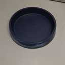 Plant Saucer Tray for Ceramic Plastic Pots, 8 inch Plant Saucers for Indoors, Pot Saucers Trays, Bird Bath Bowls, Flower Planter Water Drip Trays for Pots Base (8", Blue)