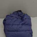 GOLDLADIES Women's Waterproof Long Down Jacket,Warm Winter Hooded Puffer Coat Thickened for Hiking Outdoor (Large, Navy)