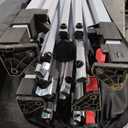 HOTEEL 10x20 Pop up Canopy with 6 Sidewalls, One Push Instant Setup Outdoor Canopy Tent with Reinforce Rod, Weight Bag, for Parties, Events, Black